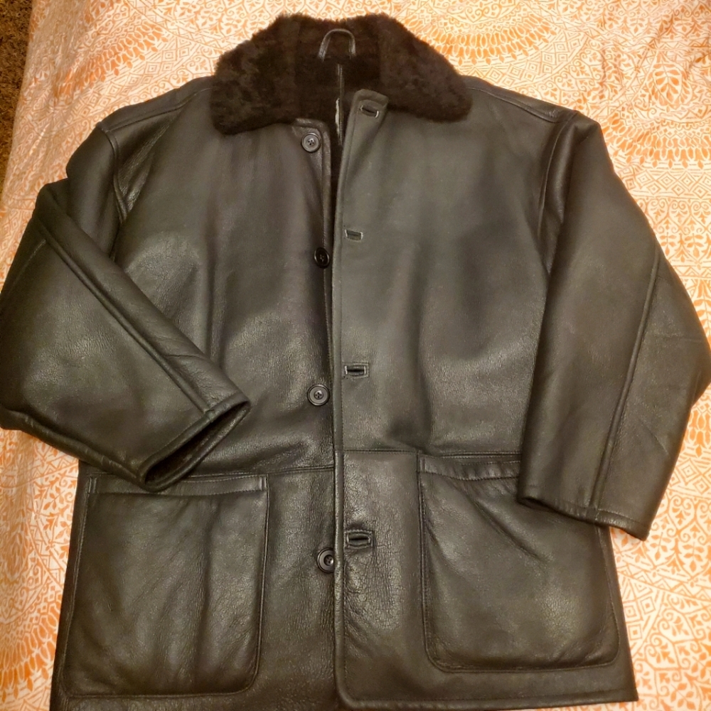 Lambskin coat